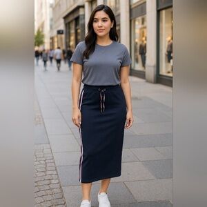 Tommy Hilfiger knit midi akirt